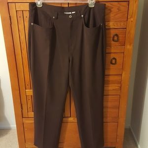 Chico's brown 5 pocket pant